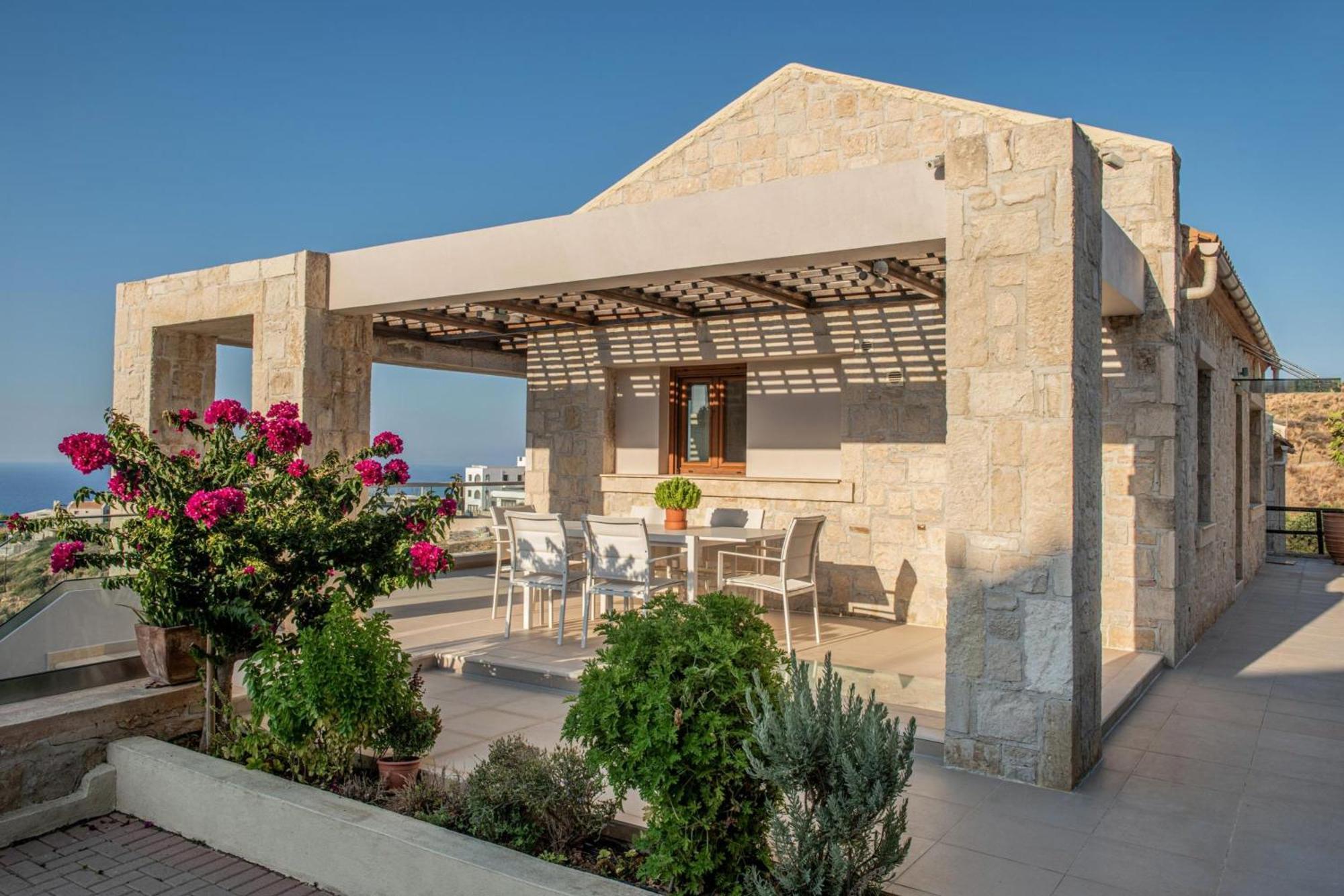 리가리아 Omega House In Crete 빌라 외부 사진
